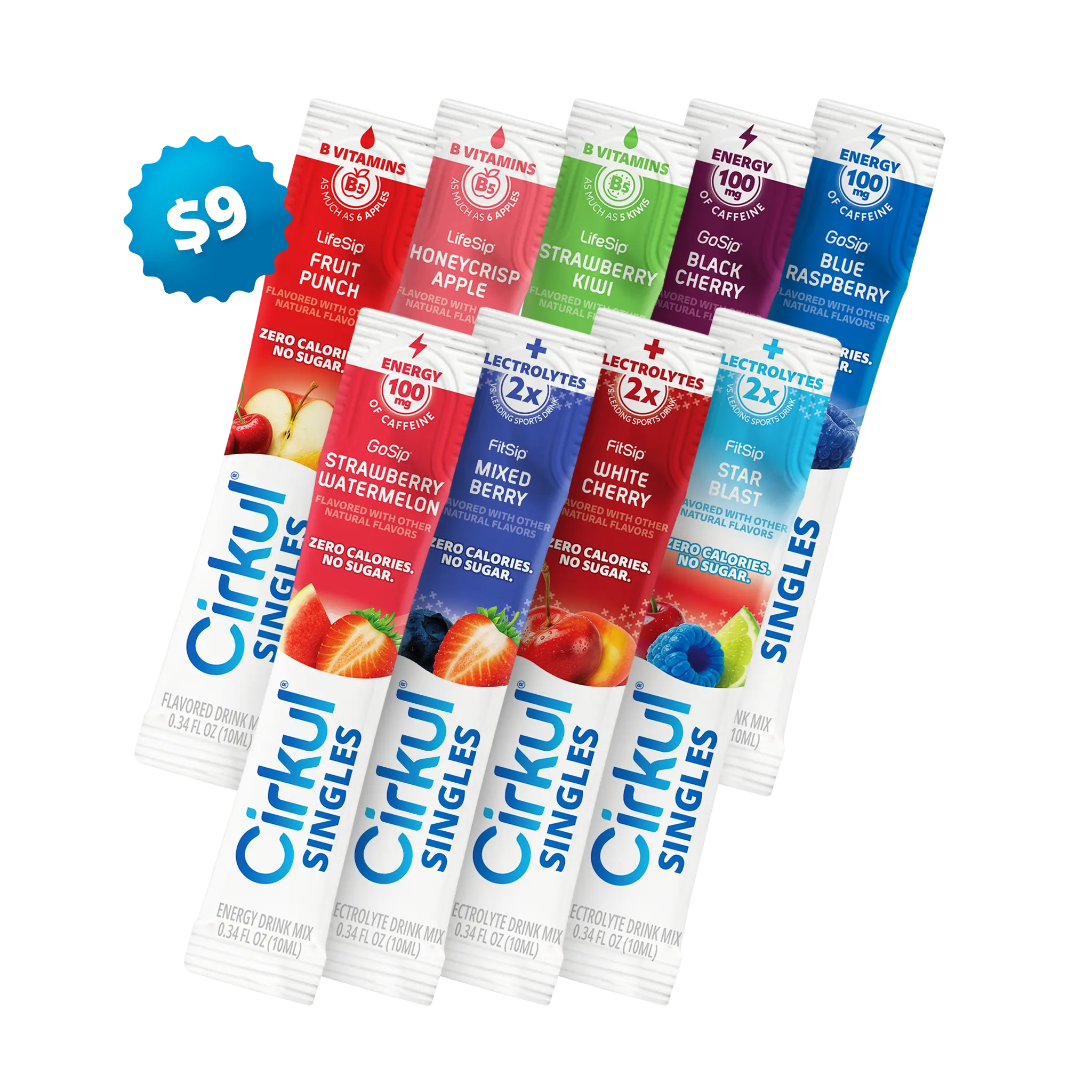 Cirkul 9 For $9 - Variety