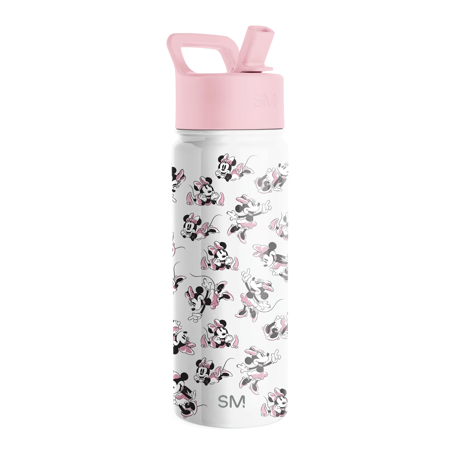 Simple Modern Summit Kids Water Bottle with Straw Lid - 18oz Minnie Mouse Retro