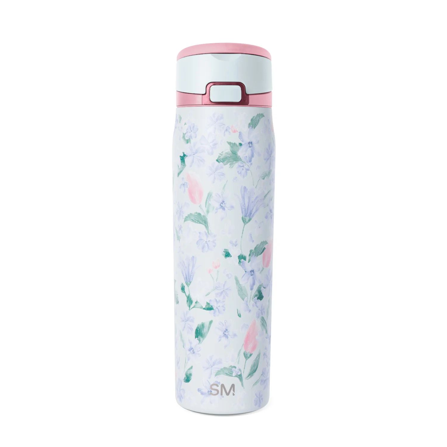 Simple Modern Mesa Loop with Covered Straw - 24oz Frosted Floral