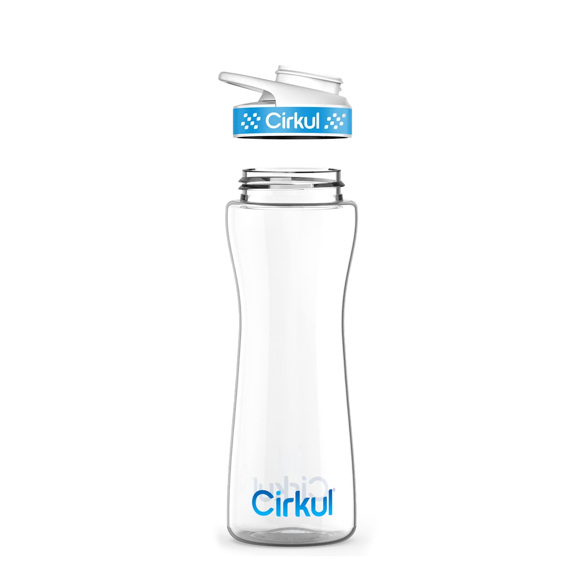 Cirkul 22oz. Plastic Bottle & Comfort Grip Lid