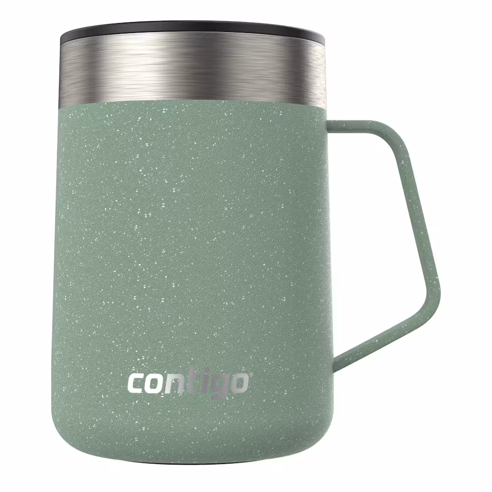 Contigo Streeterville Stainless Steel Mug with Handle, 14oz - Agave