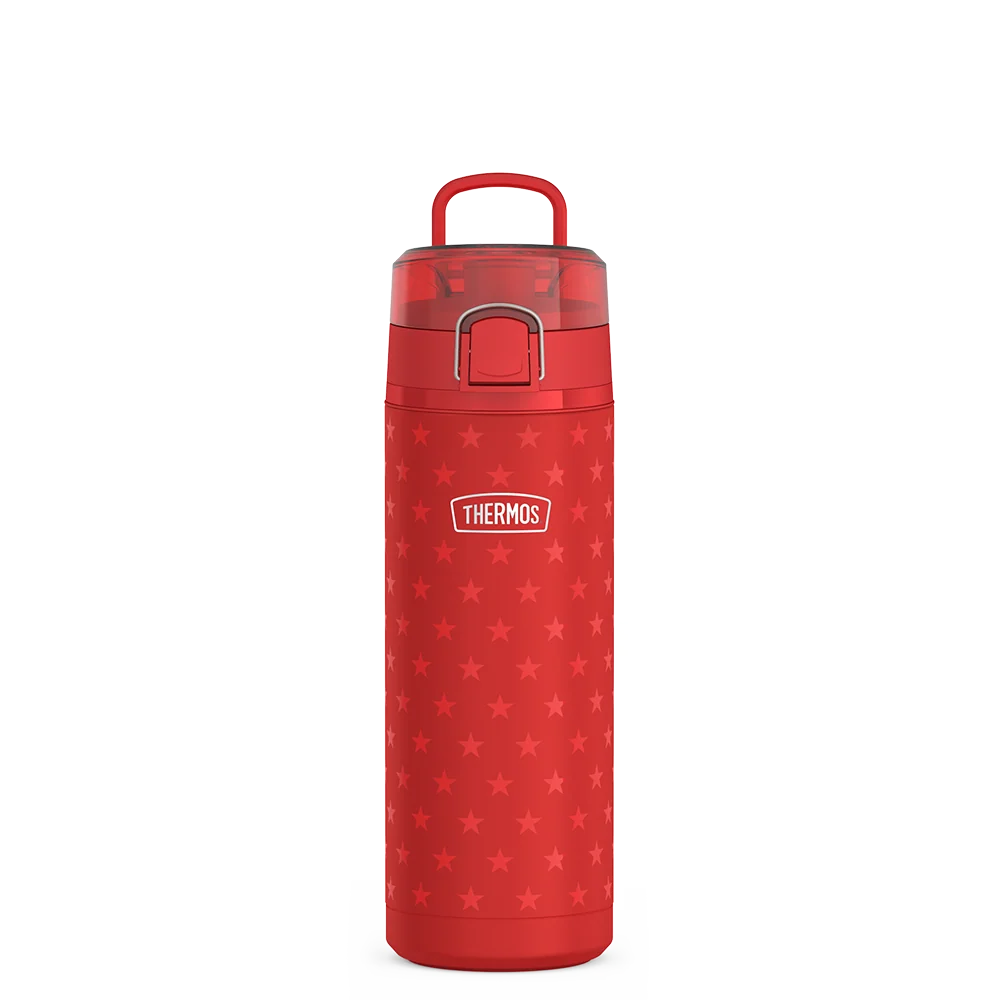 THERMOS 24oz Icon™ Water Bottle with Spout - Red Stars