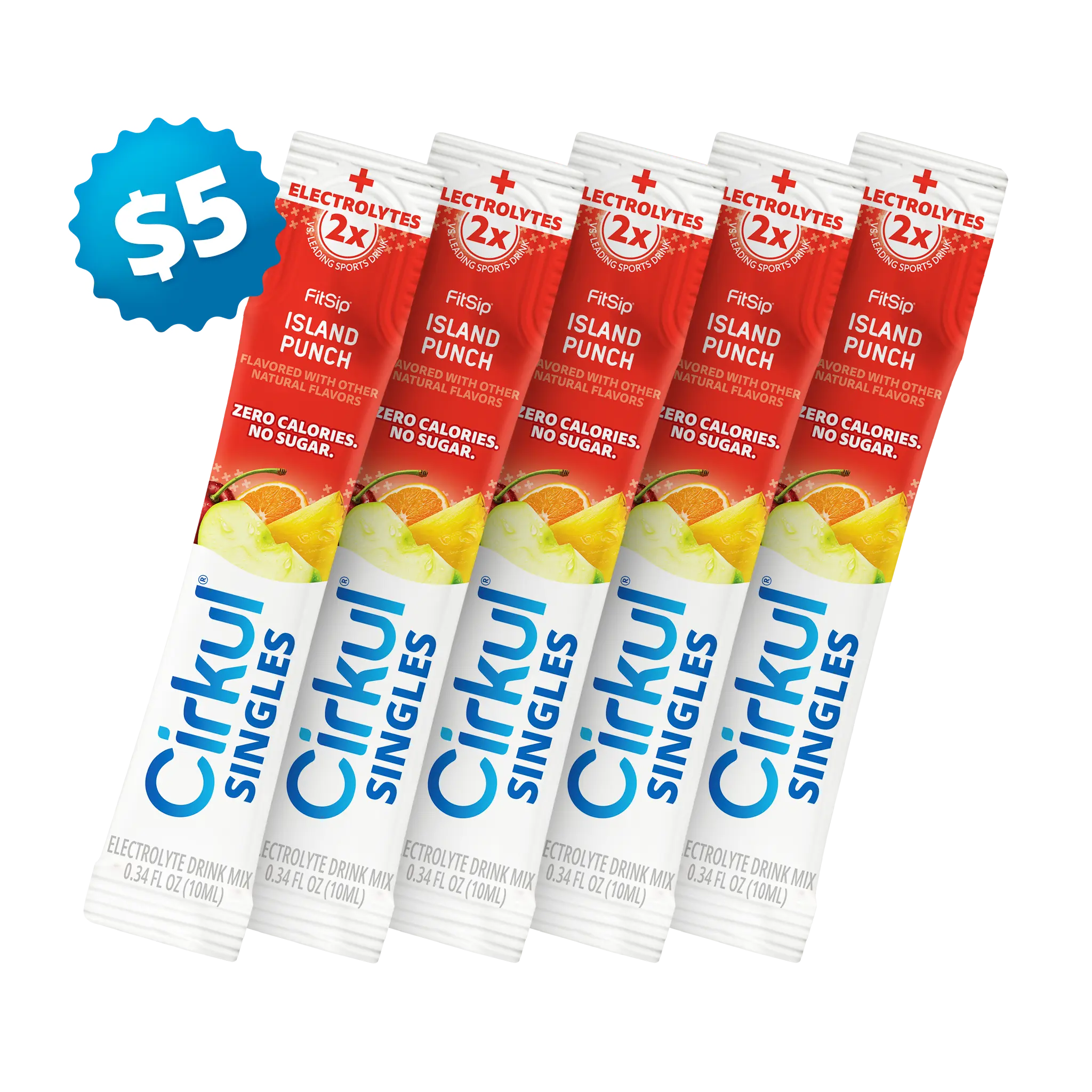 Cirkul 5 For $5 - FitSip® Island Punch