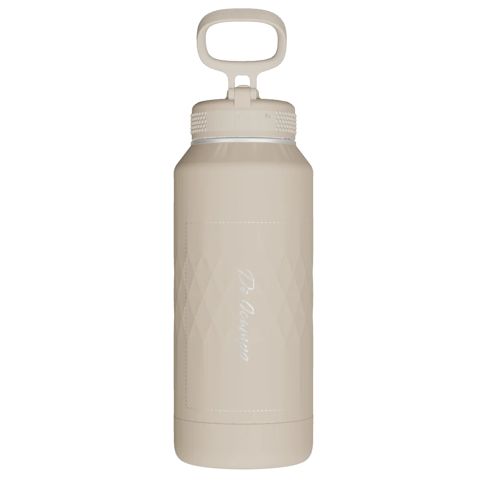 Takeya Sport Water Bottle - 32oz Almond Straw - Model 51344-TAKEYA-SPORT-WATER-BOTTLE-CUSTOMIZED-283-32OZ-ALMOND-STRAW