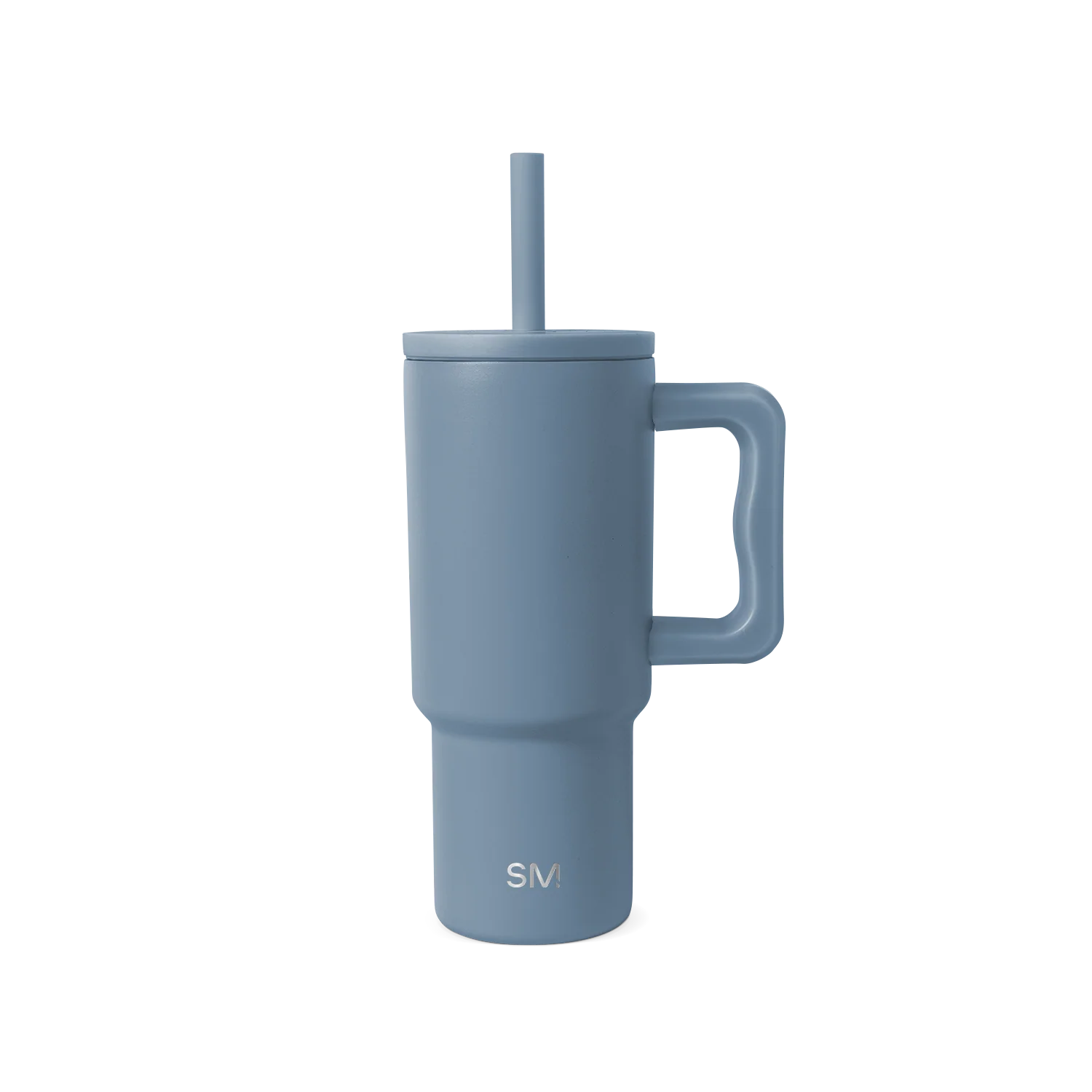 Simple Modern Trek Kids Tumbler with Silicone Straw Lid - 24oz Blue Dune