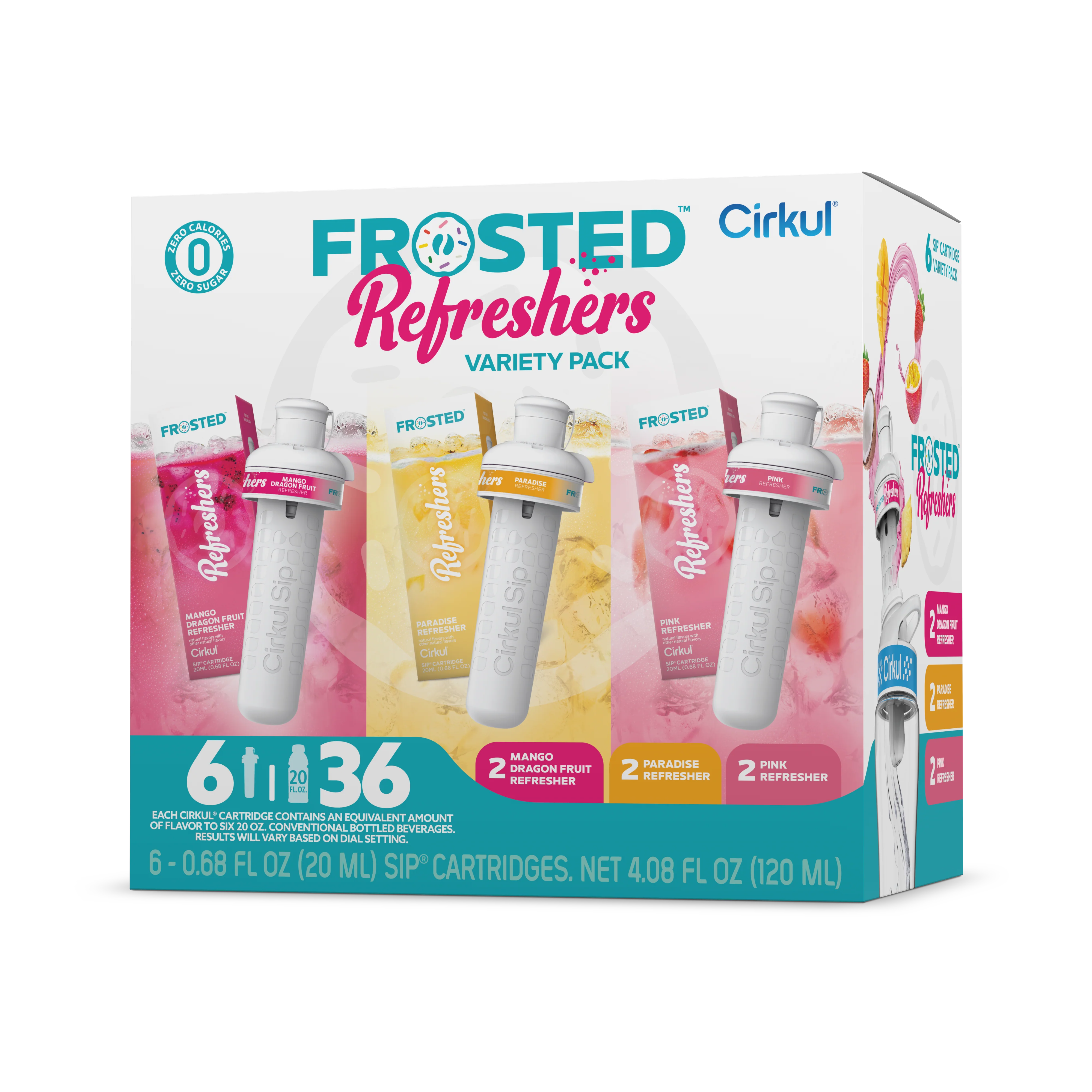 Cirkul Frosted Refreshers® 6-Pack Variety Pack