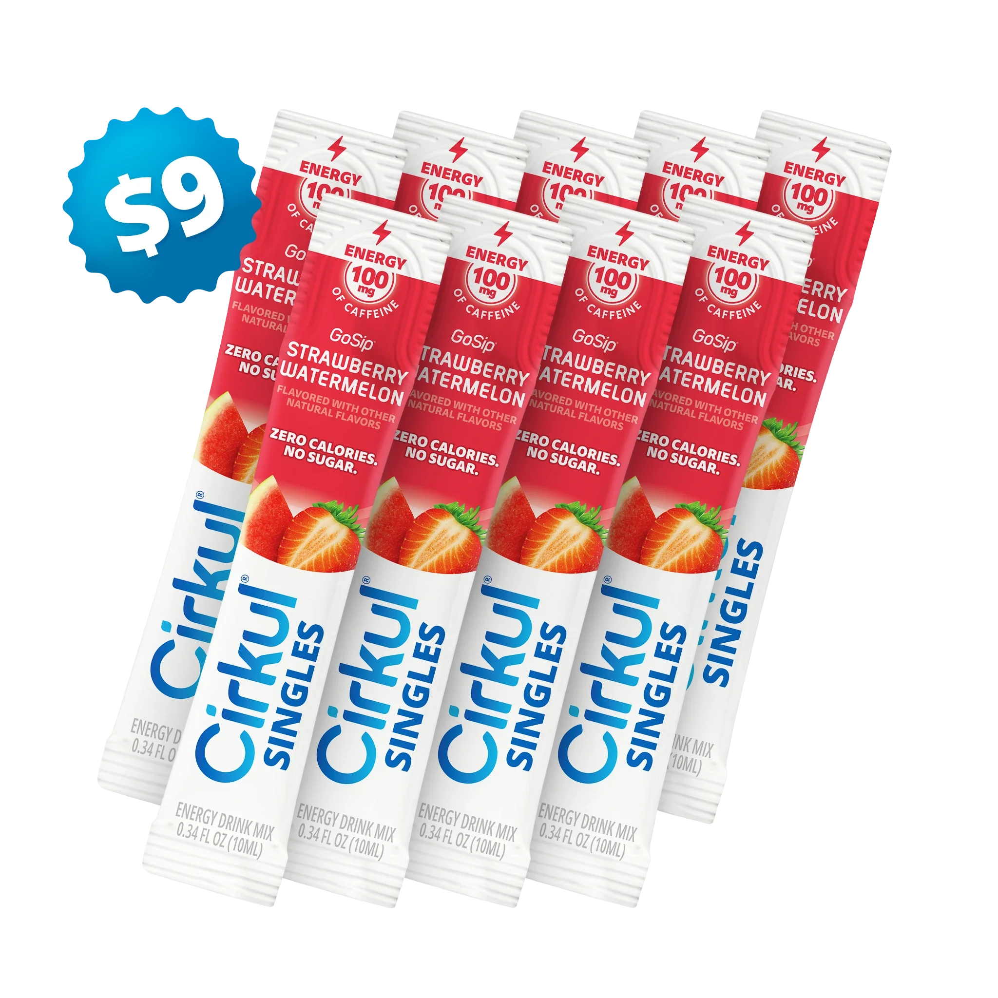 Cirkul 9 For $9 - GoSip® Strawberry Watermelon
