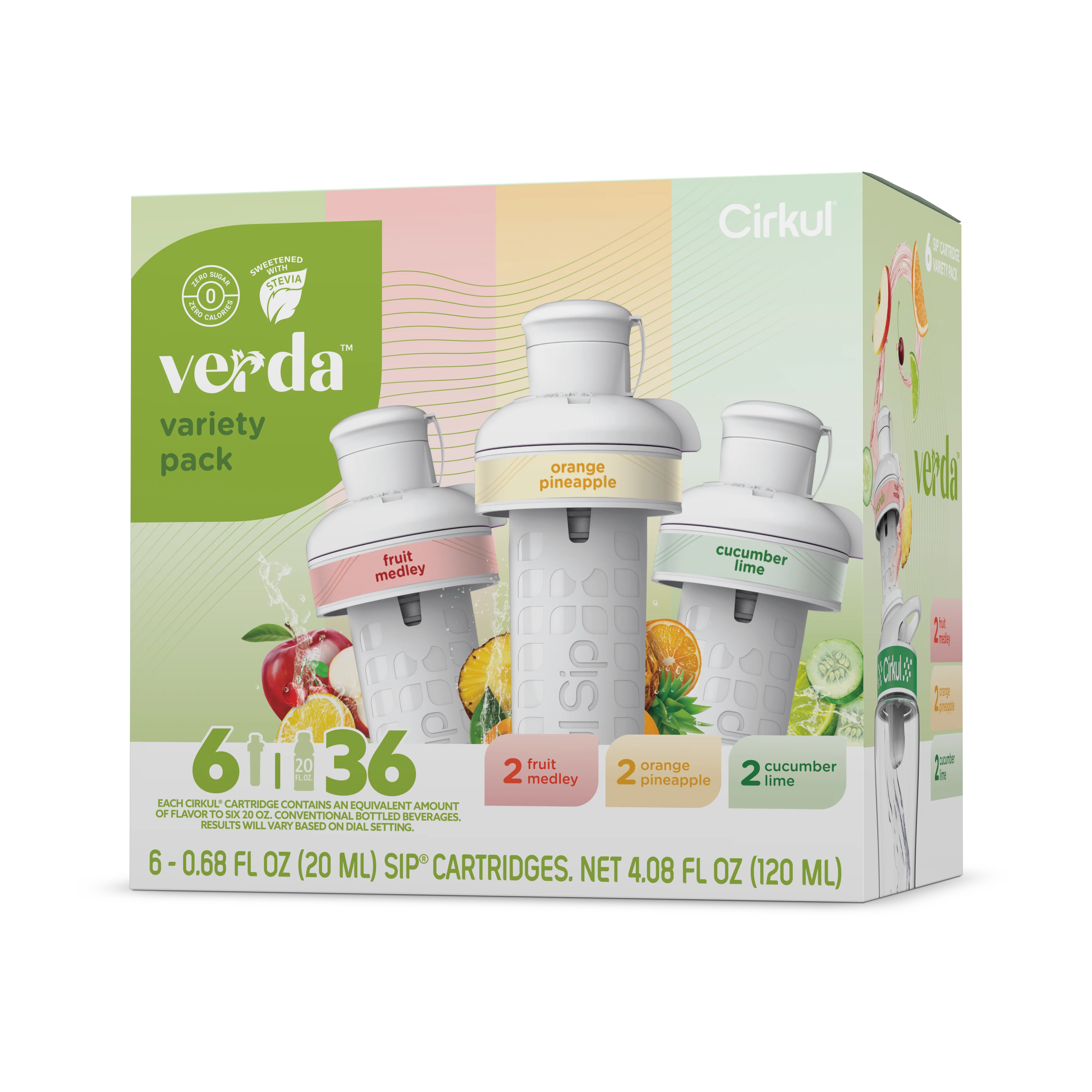 Cirkul Verda® 6-Pack Variety Pack
