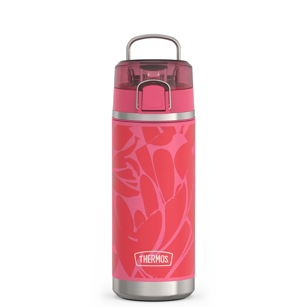 THERMOS 18oz Icon™ Kids Water Bottle With Spout Lid - Abstract Petals