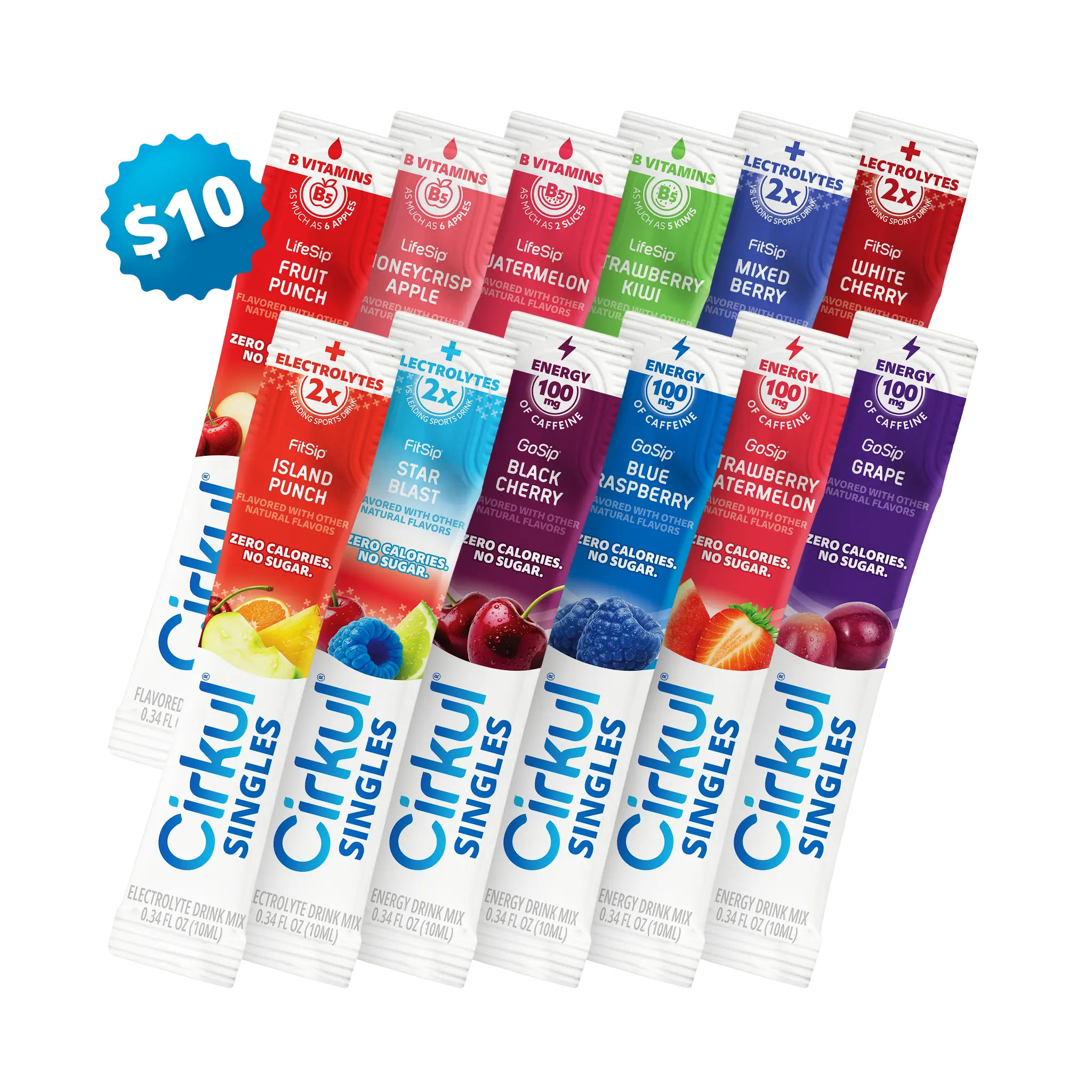 Cirkul 12-Pack Cirkul® Singles Variety Bundle