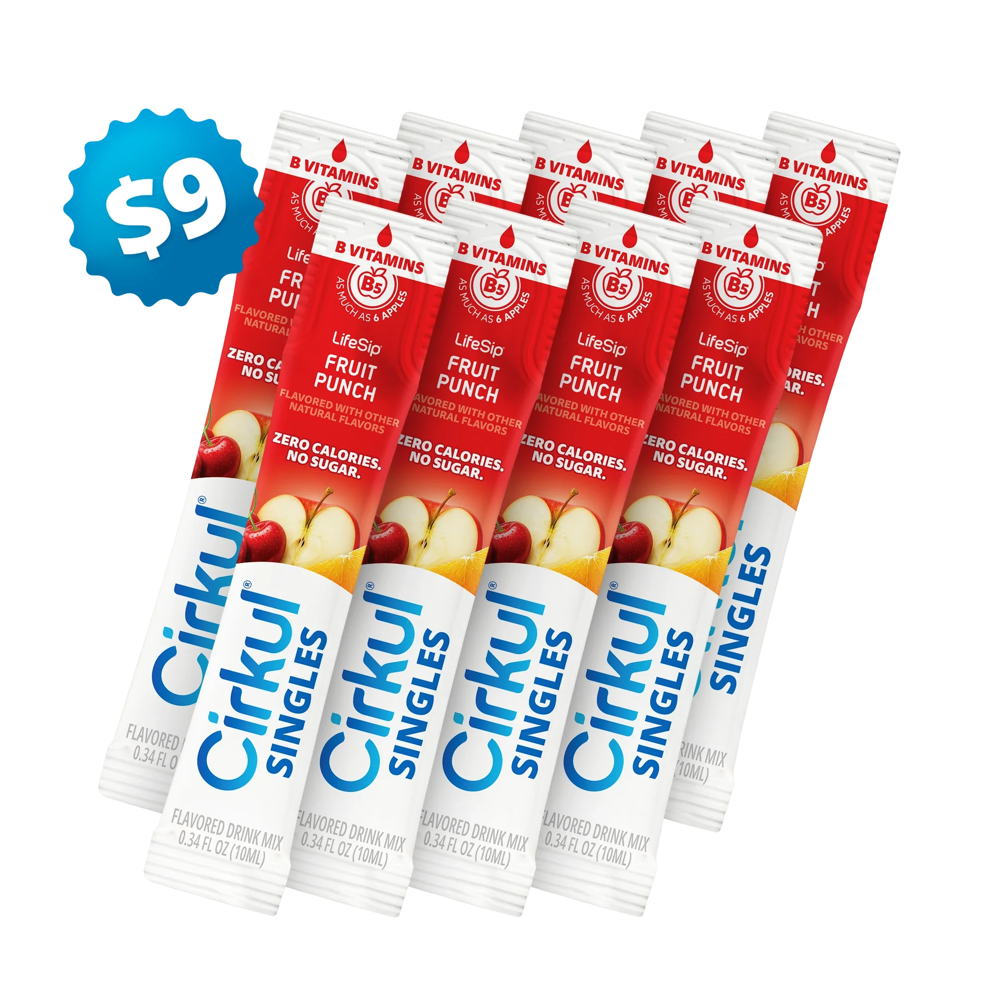 Cirkul 9 For $9 - LifeSip® Fruit Punch