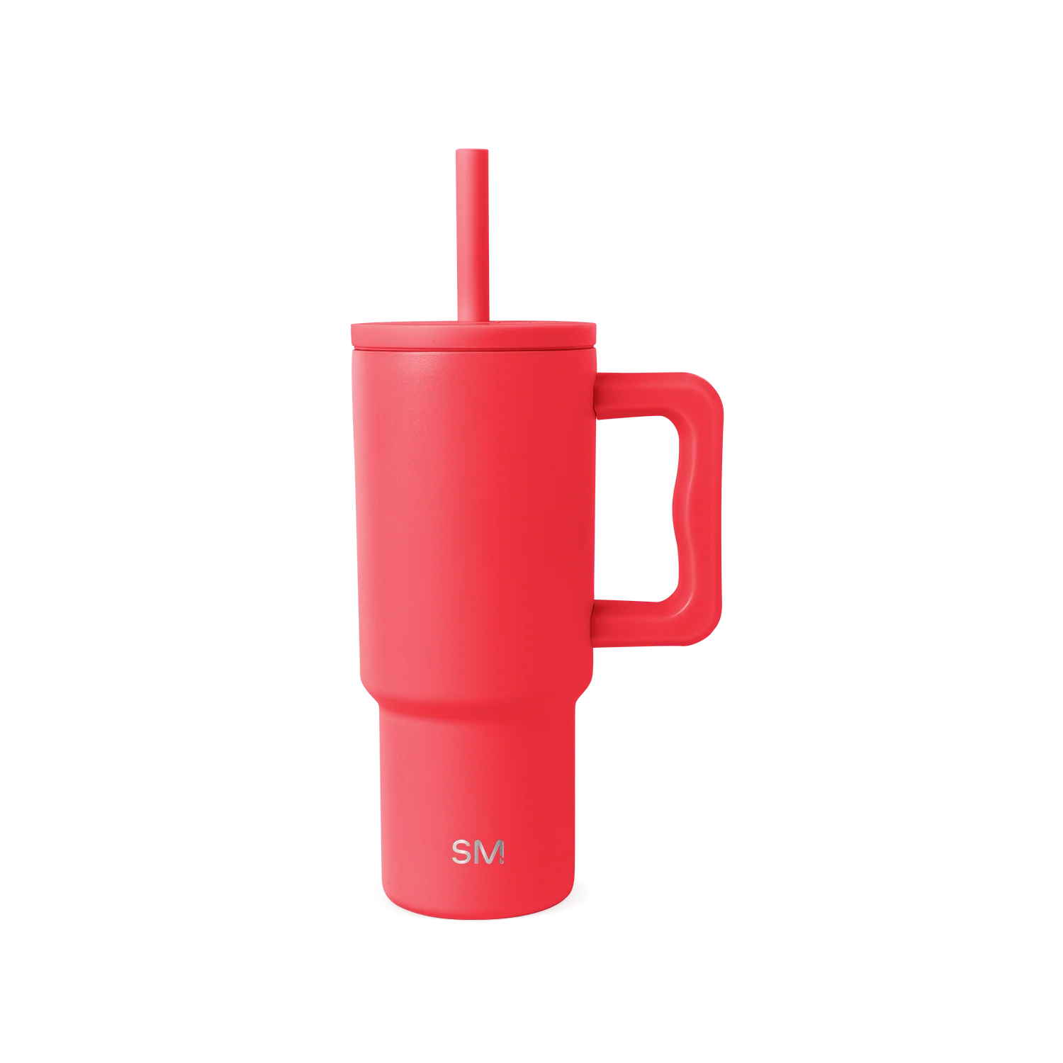 Simple Modern Trek Kids Tumbler with Silicone Straw Lid - 24oz Radiate Red