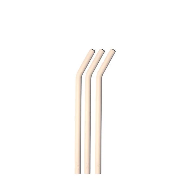 bkr PUFF LITTLE BOTTLE STRAWS 500ML (16OZ) SET OF THREE
