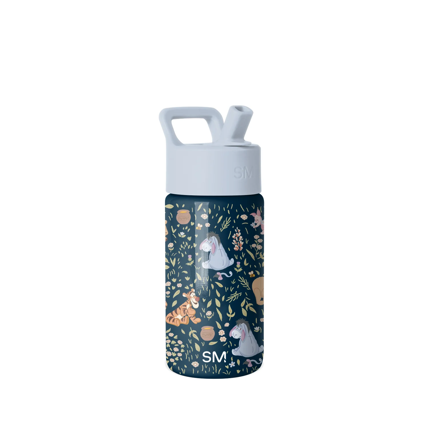 Simple Modern Summit Kids Water Bottle with Straw Lid - 14oz Winnie the Pooh Floral
