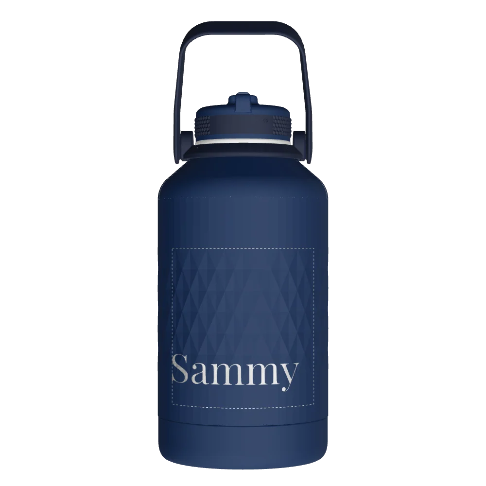Takeya Sport Water Bottle - 64oz Indigo Straw