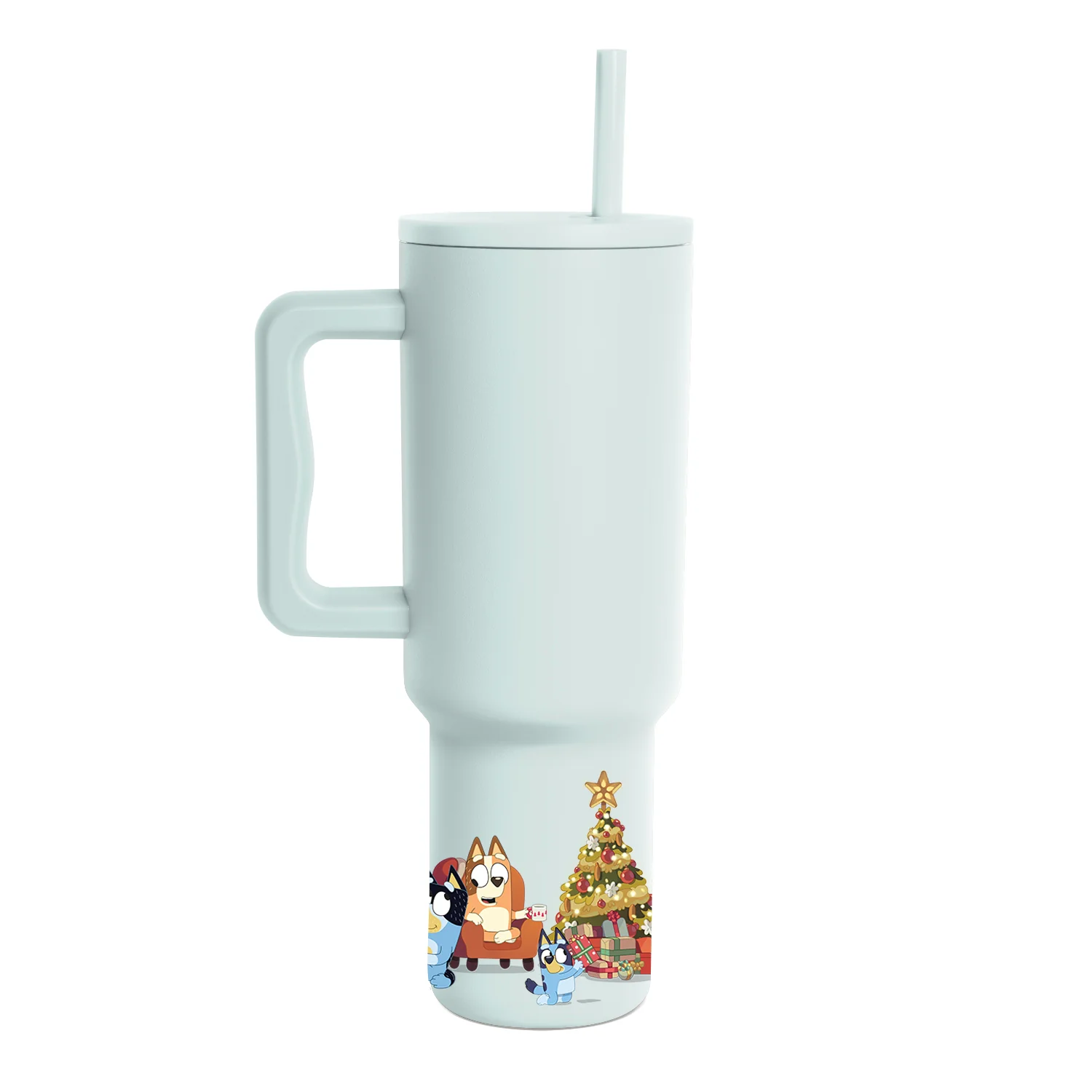 Simple Modern Trek Tumbler - 40oz Bluey Christmas Morning