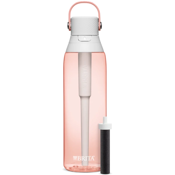 Brita Premium Filtering Water Bottle - Hard Sided Plastic, 26oz