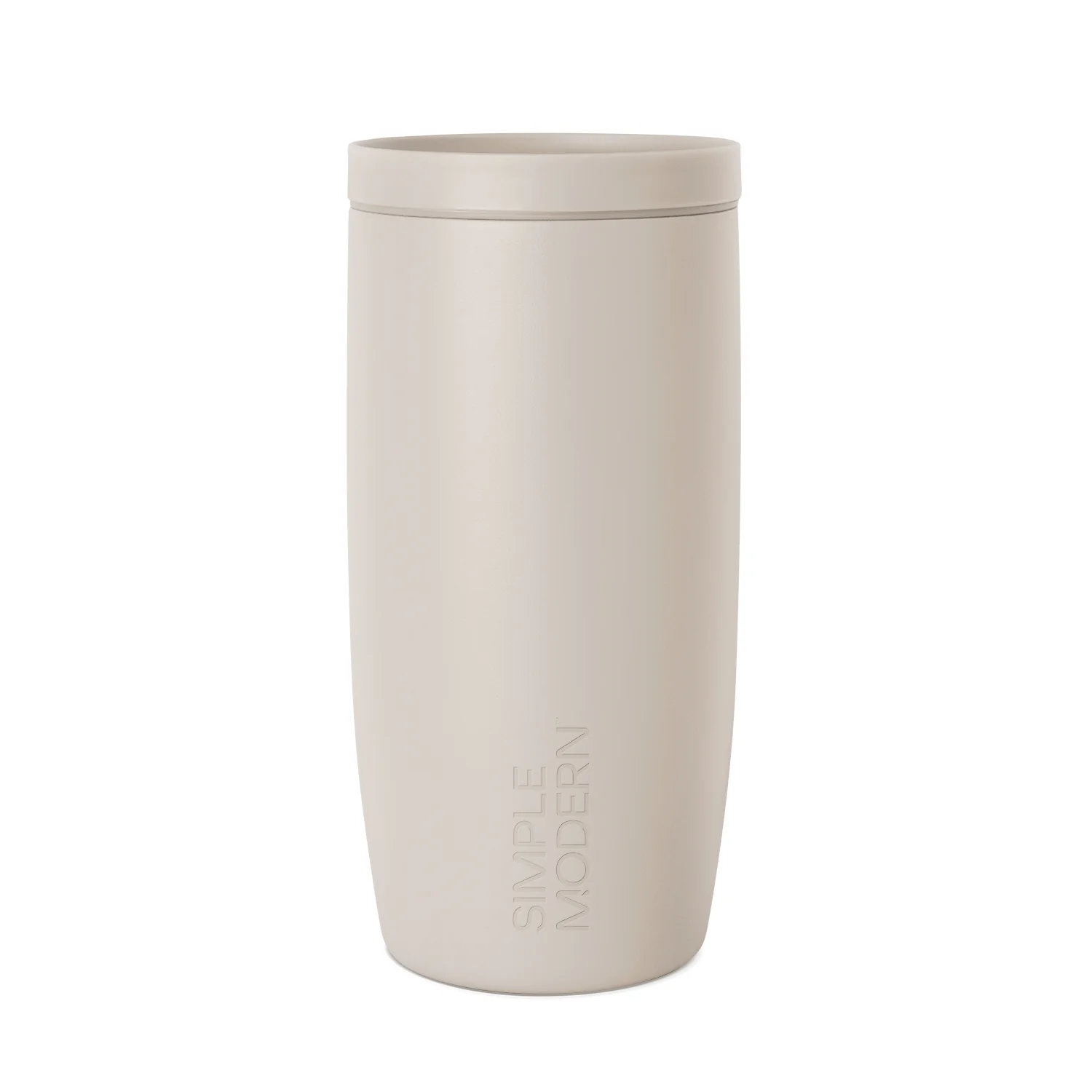 Simple Modern Voyager Tumbler - Signature - 16oz Almond Birch